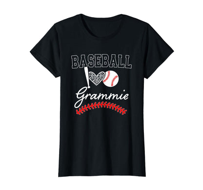 Baseball Grammie Baseball Gift Grandma T-Shirt - Graphic Print Men Women - T-Shirt, Sweatshirt, Hoodie