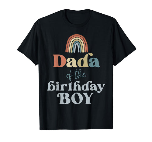 Dada Birthday Boho Rainbow Party T-Shirt - Unique Graphic Men Women - T-Shirt, Sweatshirt, Hoodie