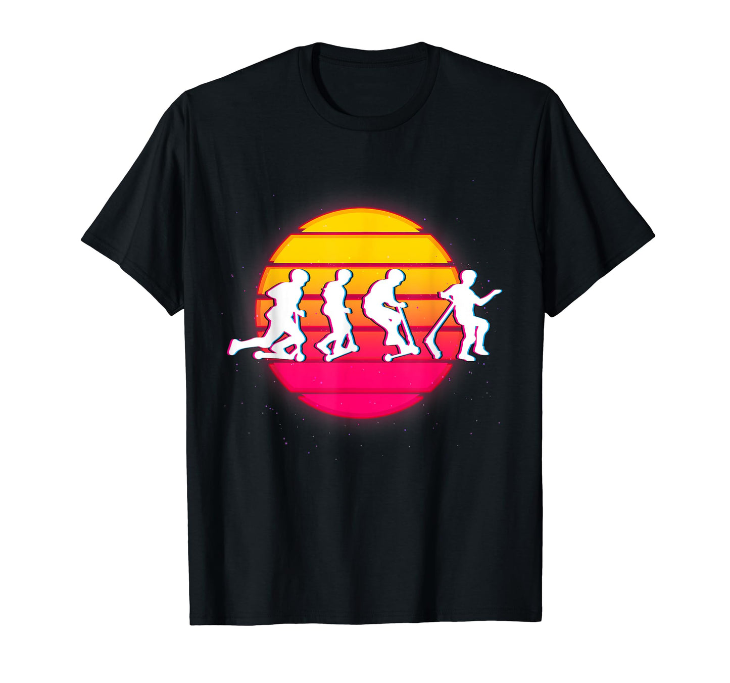 Freestyle Scooter Stunt Rider T-Shirt - Custom Art Print Men Women - T-Shirt, Sweatshirt, Hoodie