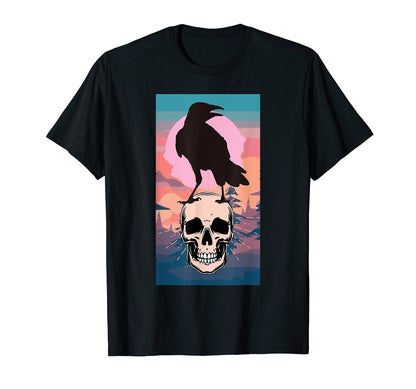 Halloween Aesthetic Art Vaporwave T-Shirt - Minimalist Print Men Women - T-Shirt, Sweatshirt, Hoodie