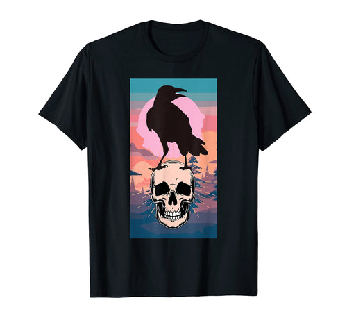 Halloween Aesthetic Art Vaporwave T-Shirt - Minimalist Print Men Women - T-Shirt, Sweatshirt, Hoodie