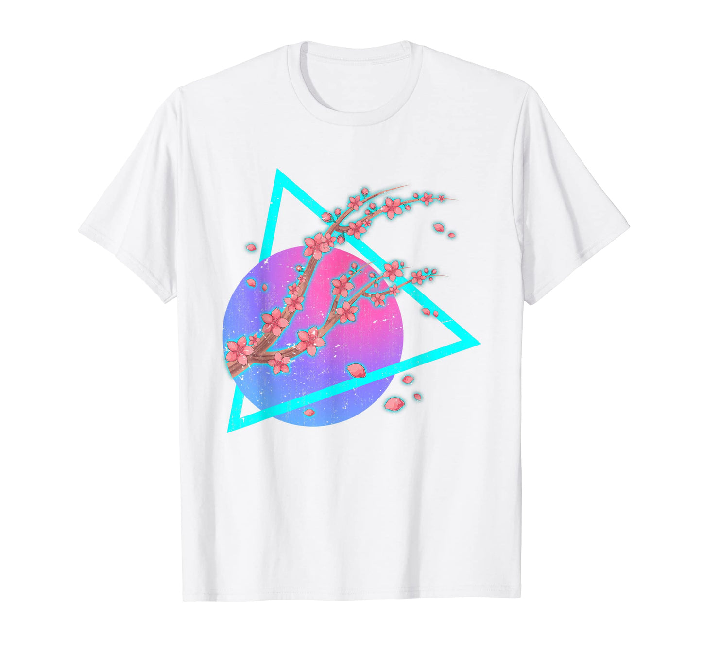 90S Art Aesthetic Flower Sakura T-Shirt - Aesthetic Graphic Unisex - T-Shirt, Sweatshirt, Hoodie