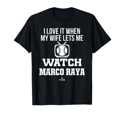 My Wife Lets Me Watch Marco Raya Prospect T-Shirt - Trendy Graphic Unisex - T-Shirt, Sweatshirt, Hoodie