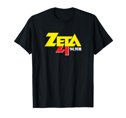 Zeta 94 9 Fm Miami Rock N Roll T-Shirt - Casual Everyday Wear Men Women - T-Shirt, Sweatshirt, Hoodie
