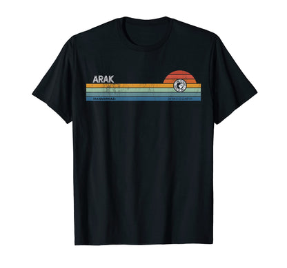 Arak Iran Markazi 70S 80S Retrowave T-Shirt - Trendy Graphic Unisex - T-Shirt, Sweatshirt, Hoodie