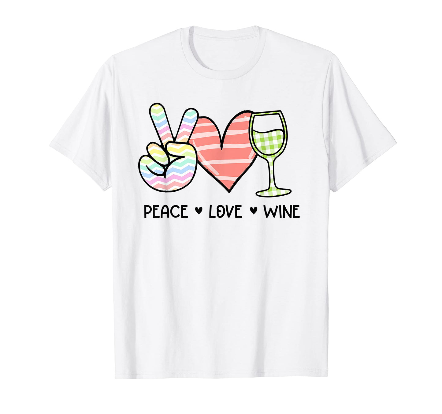 Peace Love Wine Leopard T-Shirt - Streetwear Style Unisex - T-Shirt, Sweatshirt, Hoodie