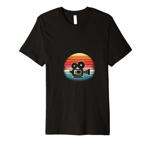 Camera Sunset T-Shirt - Graphic Print Unisex - T-Shirt, Sweatshirt, Hoodie