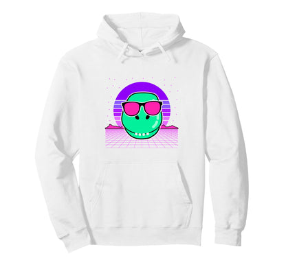 Aesthetic Vaporwave Outfits Dinosaur Dino Hoodie - Streetwear Style Unisex - T-Shirt, Sweatshirt, Hoodie