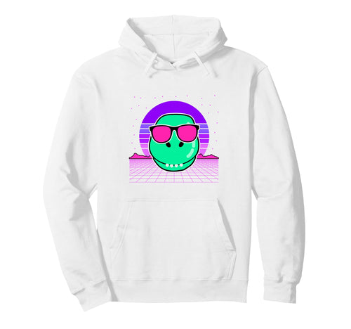 Aesthetic Vaporwave Outfits Dinosaur Dino Hoodie - Streetwear Style Unisex - T-Shirt, Sweatshirt, Hoodie