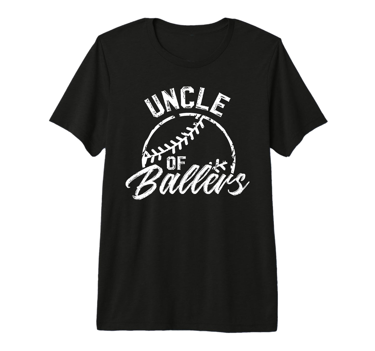 Mens Uncle Ballers Baseball Uncle T-Shirt - Unique Graphic for Adults - T-Shirt, Sweatshirt, Hoodie