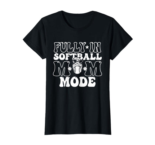 Softball Mom Mothers Day Baseball T-Shirt - Trendy Graphic for Adults - T-Shirt, Sweatshirt, Hoodie