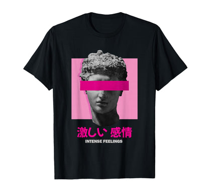 Intense Feelings Japanese Vaporwave T-Shirt - Novelty Apparel Men Women - T-Shirt, Sweatshirt, Hoodie