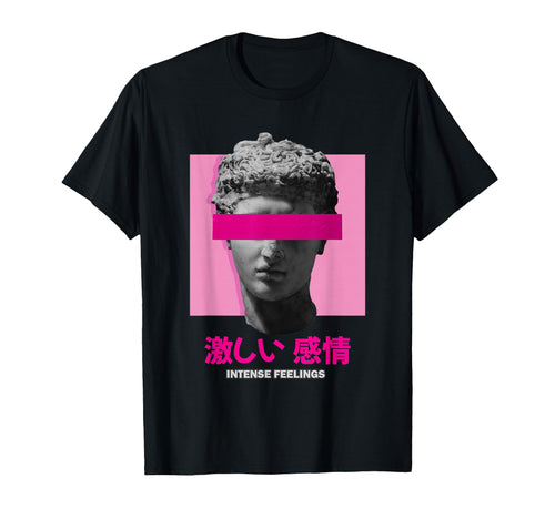 Intense Feelings Japanese Vaporwave T-Shirt - Novelty Apparel Men Women - T-Shirt, Sweatshirt, Hoodie