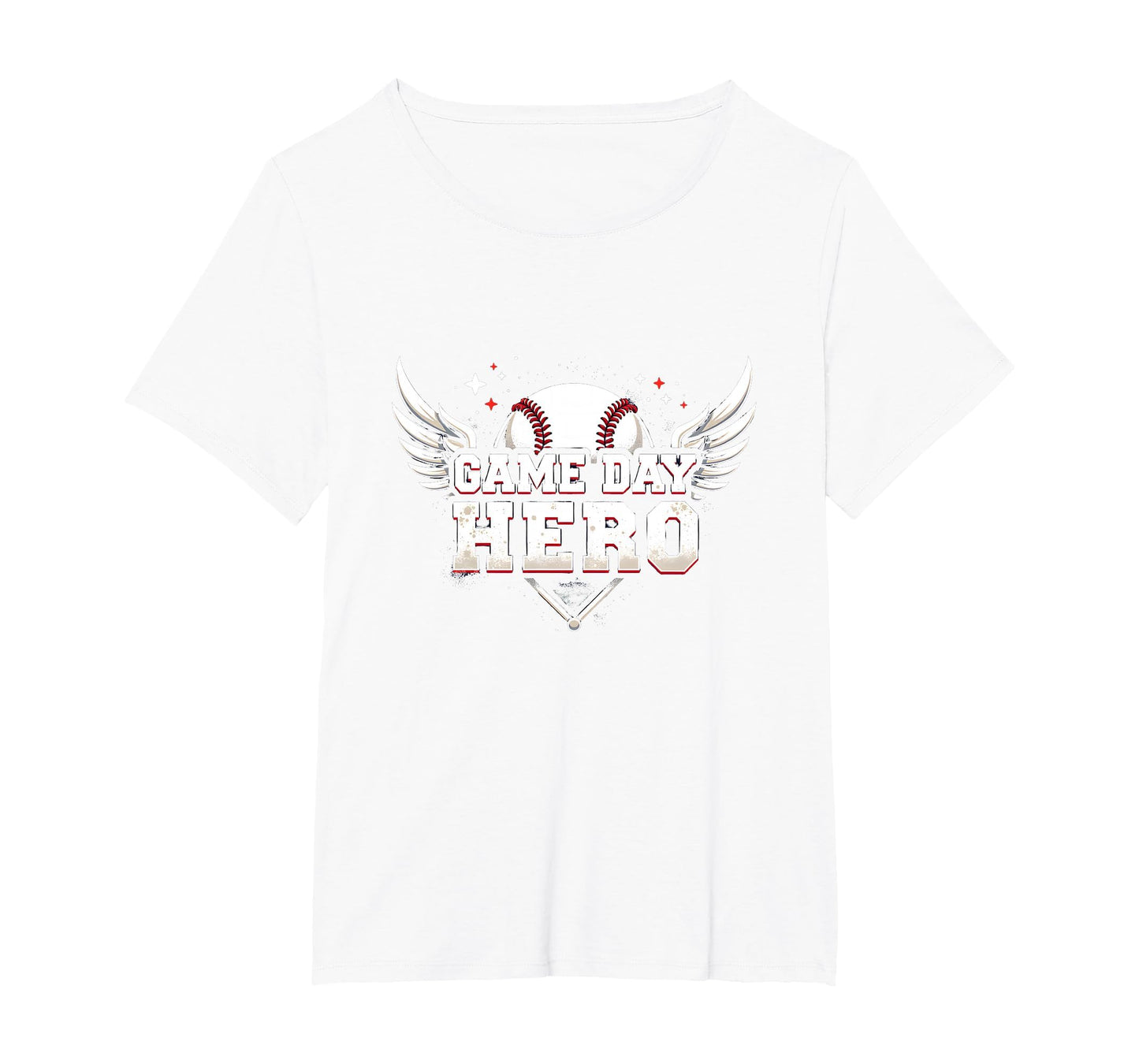 Baseball Dad Game Day Hero Proud Father T-Shirt - Trendy Graphic Men Women - T-Shirt, Sweatshirt, Hoodie