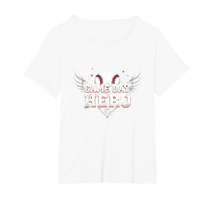 Baseball Dad Game Day Hero Proud Father T-Shirt - Trendy Graphic Men Women - T-Shirt, Sweatshirt, Hoodie