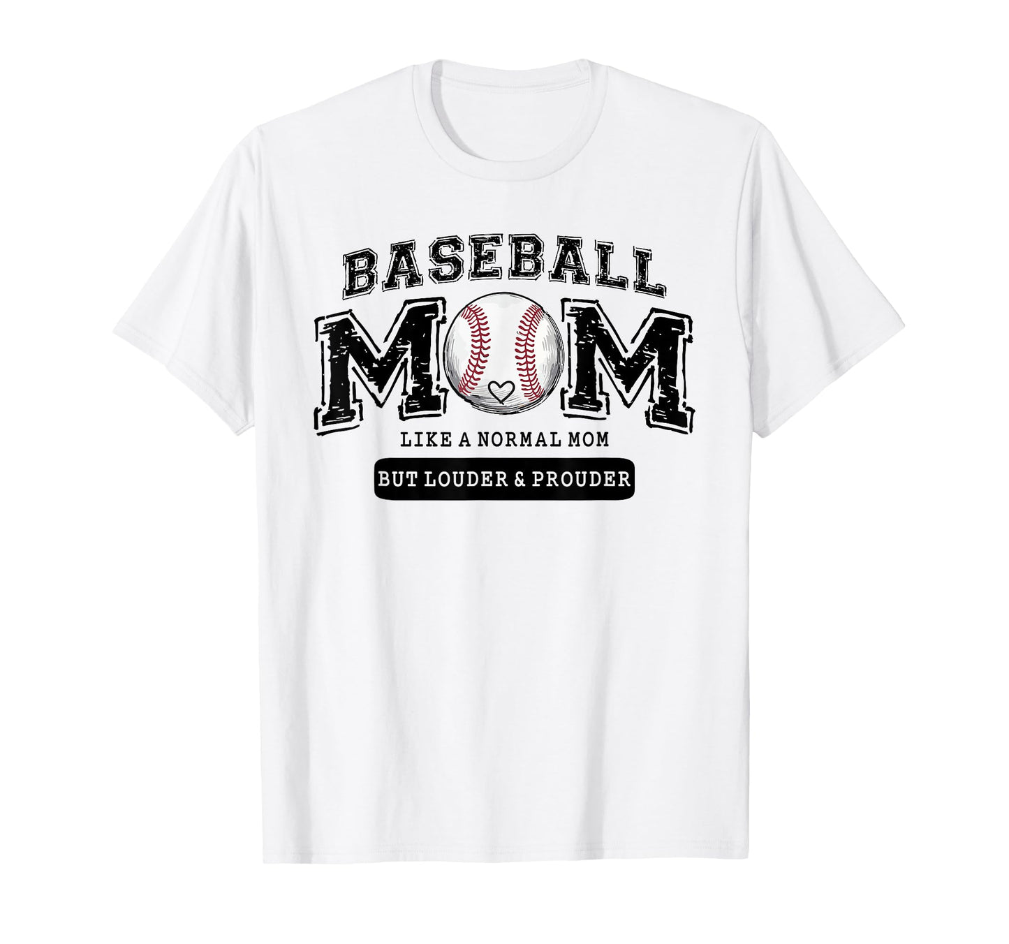 Baseball Mom Like Normal Mom But T-Shirt - Streetwear Style for Adults - T-Shirt, Sweatshirt, Hoodie