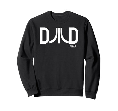 Atari Dad Logo Fathers Day Video Game Sweatshirt - Novelty Apparel Unisex - T-Shirt, Sweatshirt, Hoodie