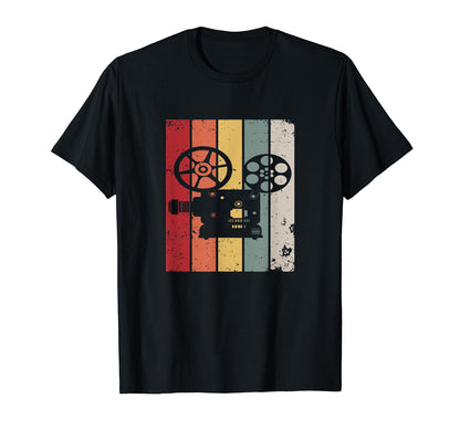 Camera Movie Director Chair Film T-Shirt - Casual Everyday Wear Men Women - T-Shirt, Sweatshirt, Hoodie