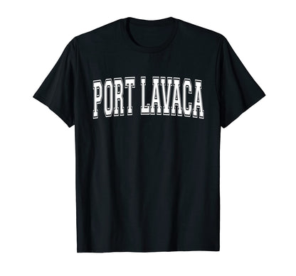 Port Lavaca Tx Texas Usa Sports T-Shirt - Custom Art Print for Adults - T-Shirt, Sweatshirt, Hoodie