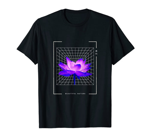 Japanese Aesthetic Vaporwave Nature T-Shirt - Aesthetic Graphic Men Women - T-Shirt, Sweatshirt, Hoodie