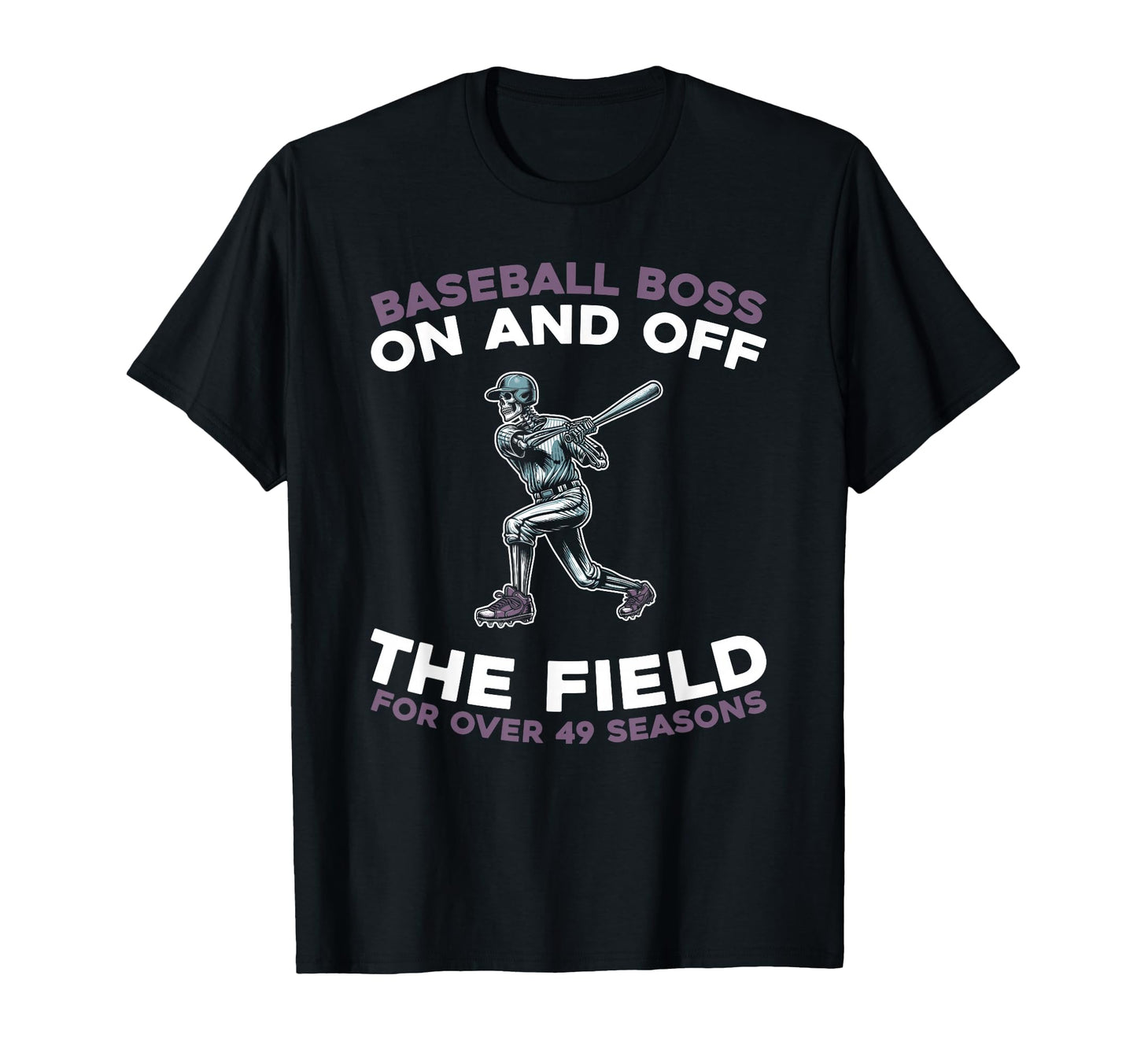 49Th Birthday Team Sport Baseball T-Shirt - Custom Art Print Men Women - T-Shirt, Sweatshirt, Hoodie