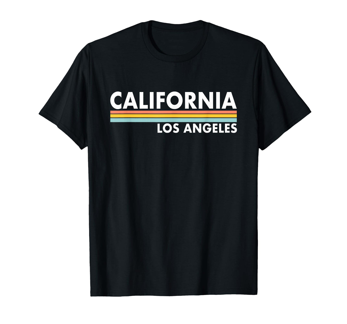 California Los Angeles Stripes T-Shirt - Minimalist Print Unisex - T-Shirt, Sweatshirt, Hoodie