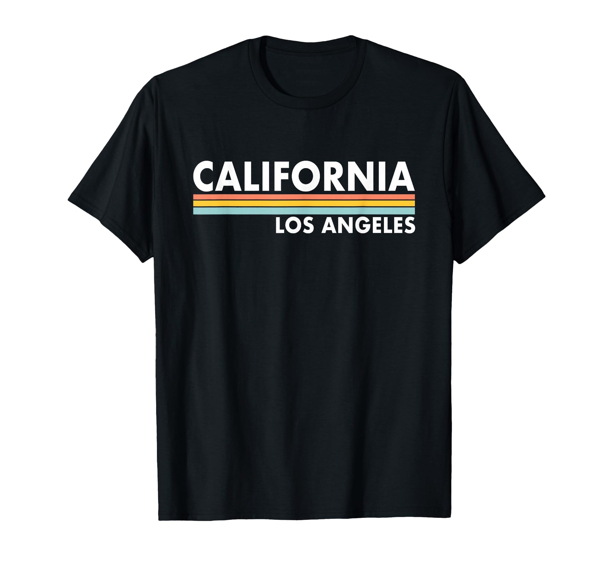 California Los Angeles Stripes T-Shirt - Minimalist Print Unisex - T-Shirt, Sweatshirt, Hoodie