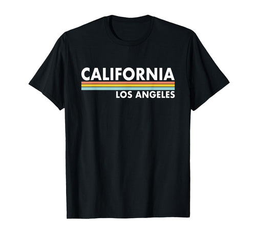 California Los Angeles Stripes T-Shirt - Minimalist Print Unisex - T-Shirt, Sweatshirt, Hoodie