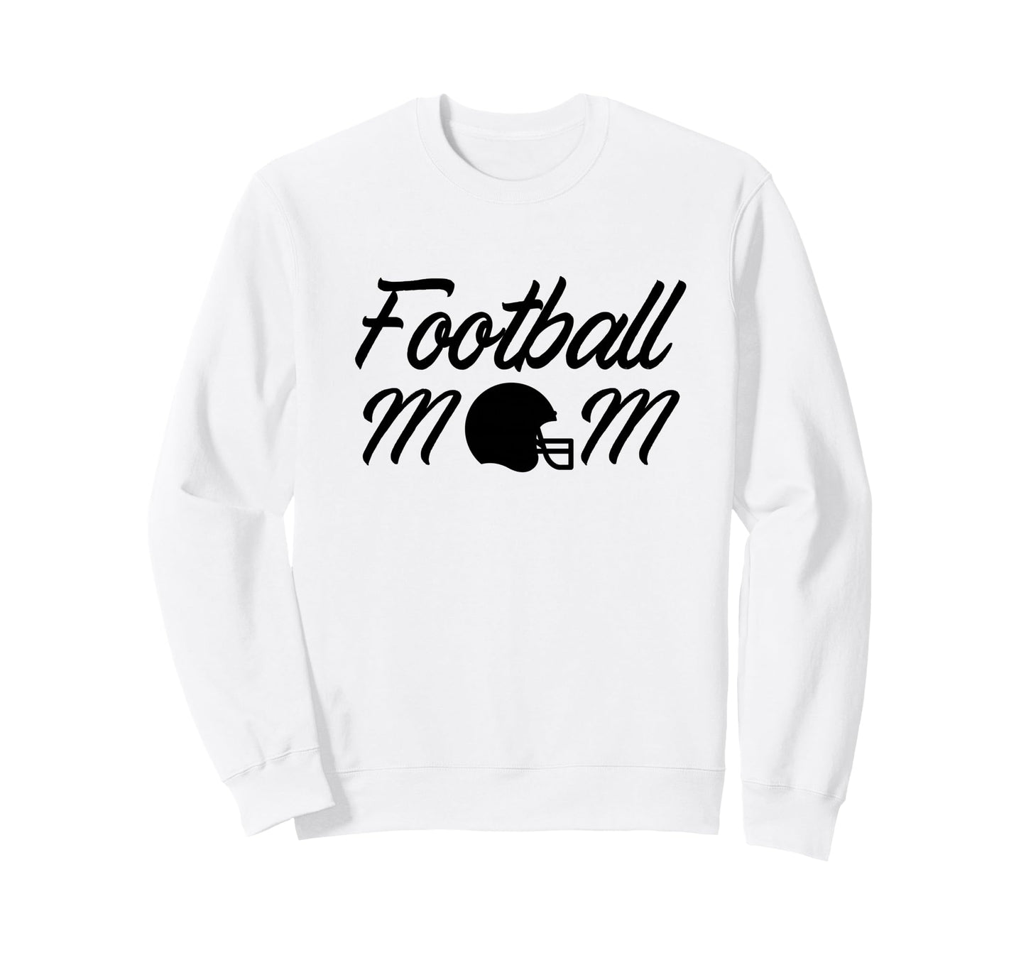 Football Mom Mama Gameday Helmet Fan Sweatshirt - Unique Graphic Men Women - T-Shirt, Sweatshirt, Hoodie