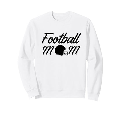 Football Mom Mama Gameday Helmet Fan Sweatshirt - Unique Graphic Men Women - T-Shirt, Sweatshirt, Hoodie
