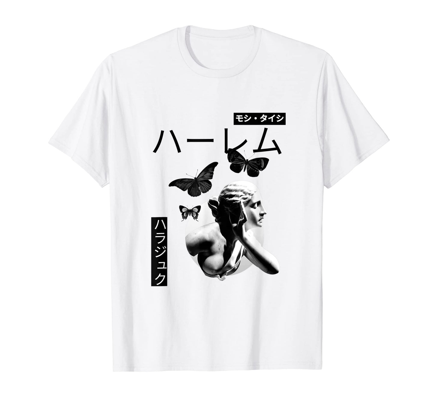 Vaporwave Statue Aesthetic Art Glitch T-Shirt - Trendy Graphic Unisex - T-Shirt, Sweatshirt, Hoodie