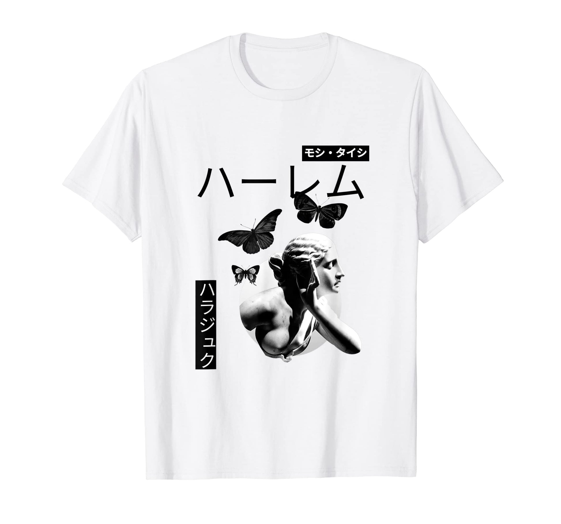 Vaporwave Statue Aesthetic Art Glitch T-Shirt - Trendy Graphic Unisex - T-Shirt, Sweatshirt, Hoodie