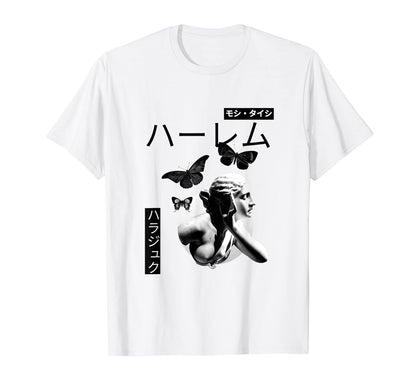 Vaporwave Statue Aesthetic Art Glitch T-Shirt - Trendy Graphic Unisex - T-Shirt, Sweatshirt, Hoodie