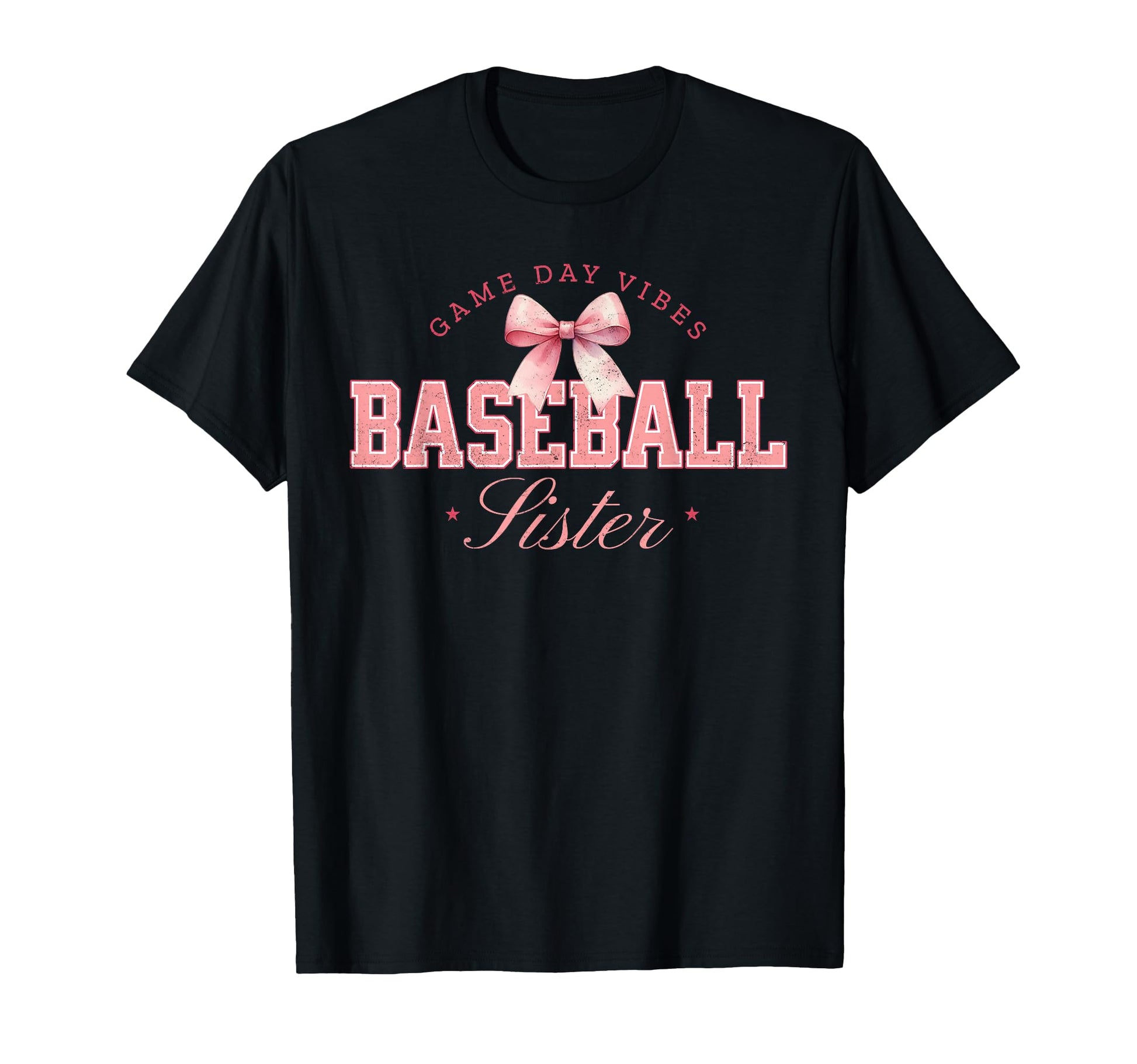 Coquette Game Day Vibes Baseball T-Shirt - Fun Novelty Design for Adults - T-Shirt, Sweatshirt, Hoodie