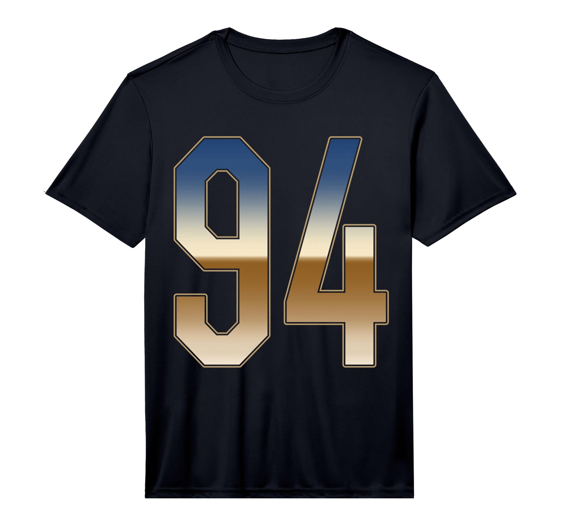 94 Outline Number 94 Fan Varsity T-Shirt - Aesthetic Graphic for Adults - T-Shirt, Sweatshirt, Hoodie