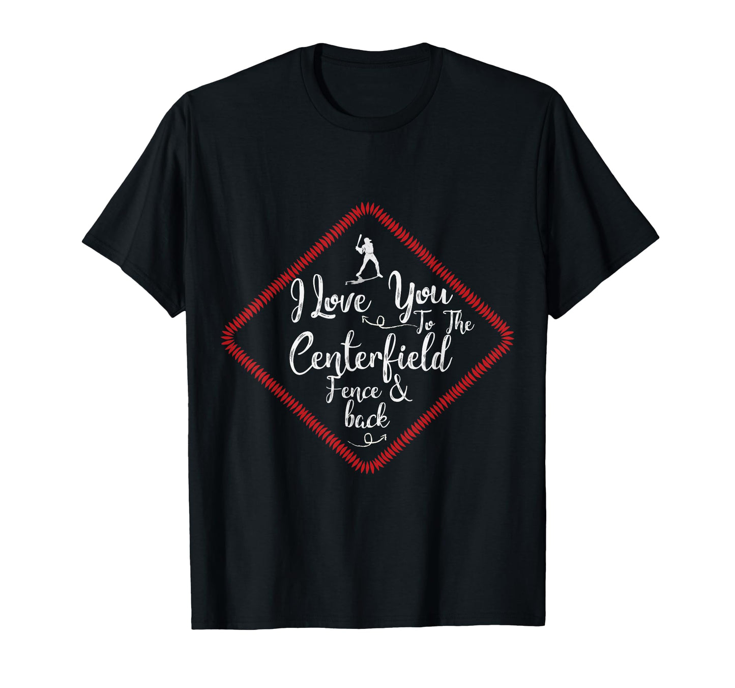 Centerfield Funny Baseball Baseball T-Shirt - Unique Graphic for Adults - T-Shirt, Sweatshirt, Hoodie