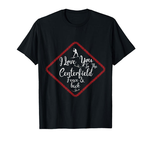 Centerfield Funny Baseball Baseball T-Shirt - Unique Graphic for Adults - T-Shirt, Sweatshirt, Hoodie