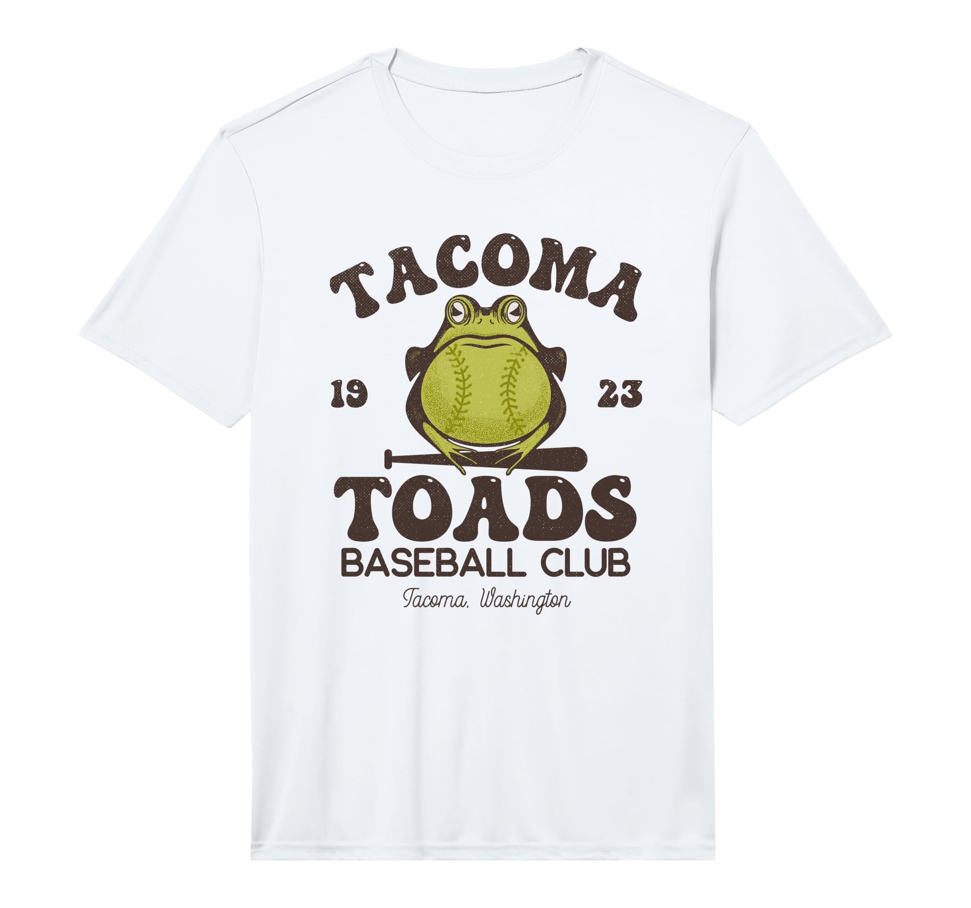 Tacoma Toads Baseball Minor League T-Shirt - Unique Graphic for Adults - T-Shirt, Sweatshirt, Hoodie