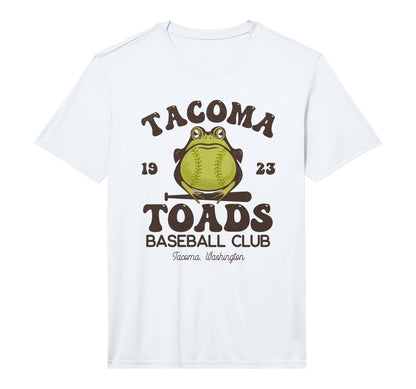 Tacoma Toads Baseball Minor League T-Shirt - Unique Graphic for Adults - T-Shirt, Sweatshirt, Hoodie