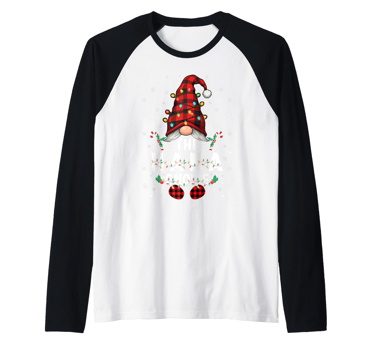 Nana Gnome Gift Holiday Hoodie - Minimalist Print Men Women - T-Shirt, Sweatshirt, Hoodie