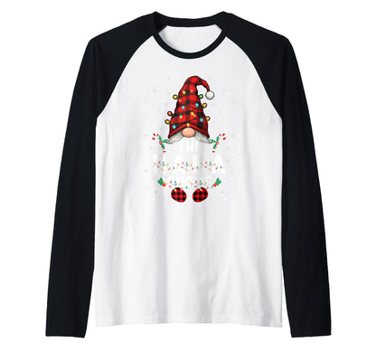 Nana Gnome Gift Holiday Hoodie - Minimalist Print Men Women - T-Shirt, Sweatshirt, Hoodie