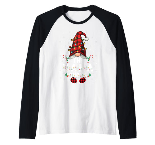 Nana Gnome Gift Holiday Hoodie - Minimalist Print Men Women - T-Shirt, Sweatshirt, Hoodie