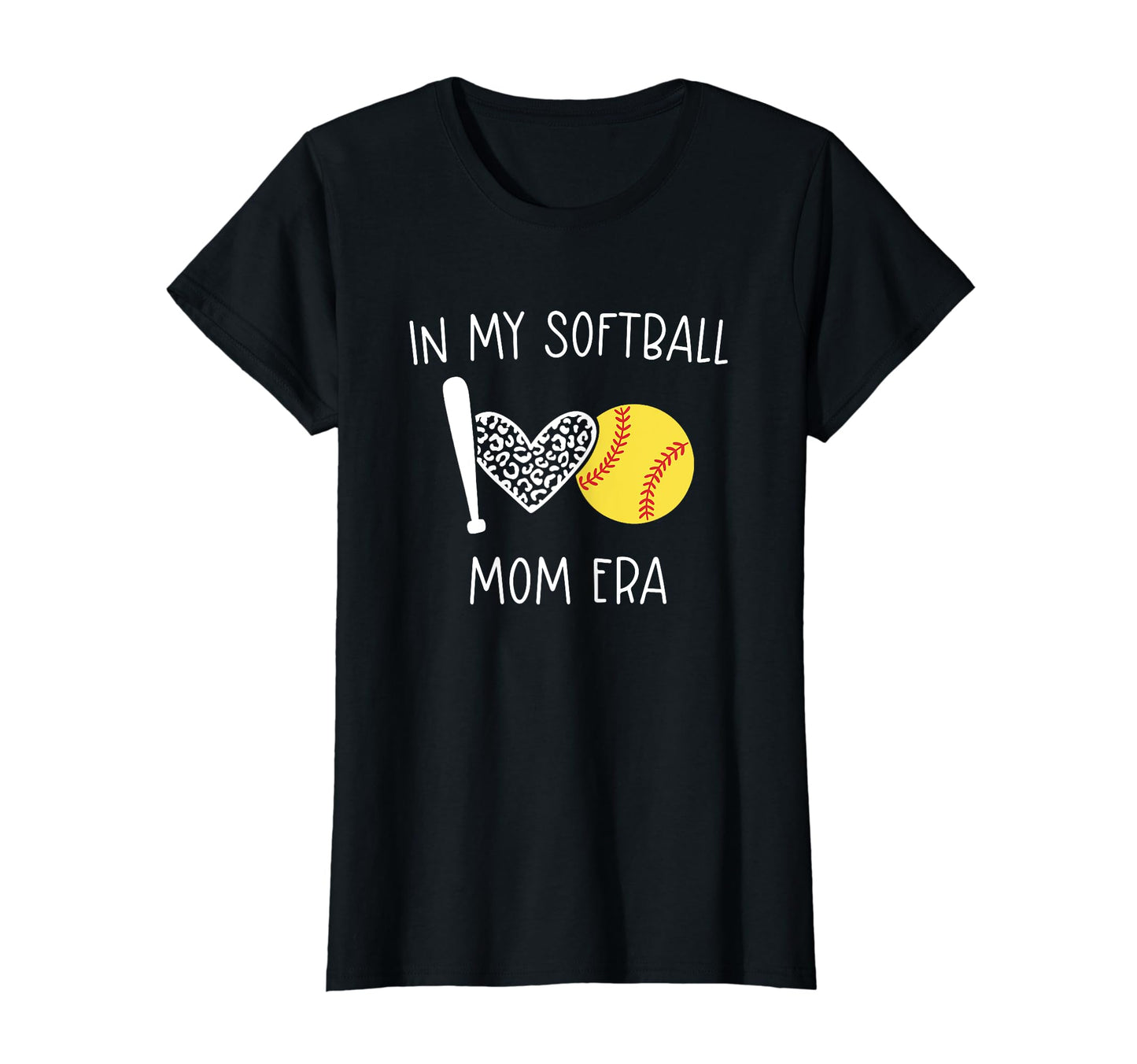 Softball Mom Gift My Softball Mom Era T-Shirt - Trendy Graphic for Adults - T-Shirt, Sweatshirt, Hoodie