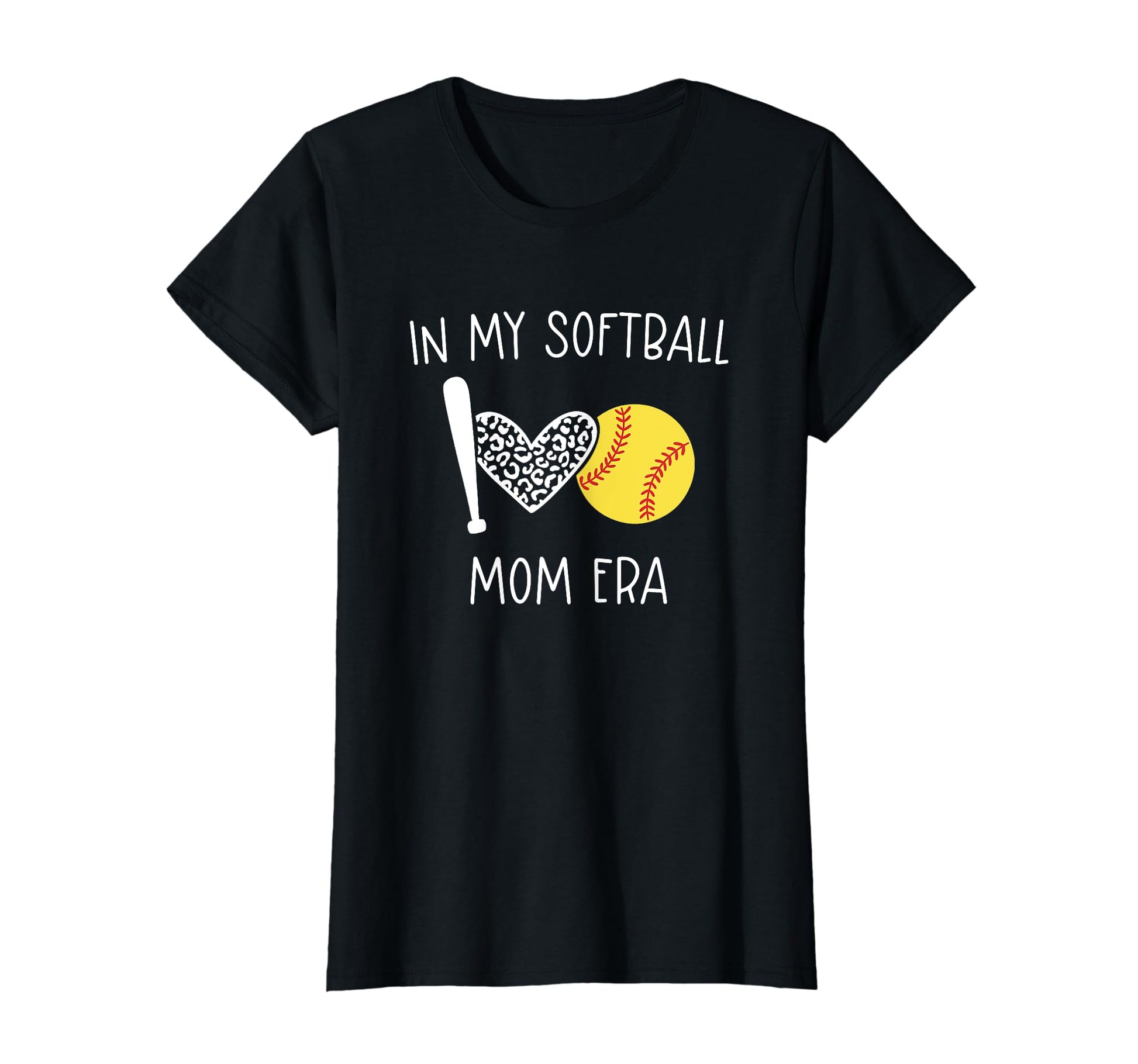 Softball Mom Gift My Softball Mom Era T-Shirt - Trendy Graphic for Adults - T-Shirt, Sweatshirt, Hoodie