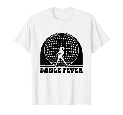 Dance Fever 70S Dancing Dance Music T-Shirt - Custom Art Print for Adults - T-Shirt, Sweatshirt, Hoodie