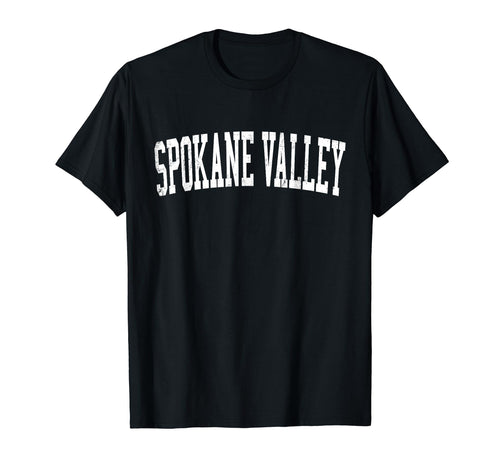 Spokane Wa Distressed White T-Shirt - Casual Everyday Wear Men Women - T-Shirt, Sweatshirt, Hoodie