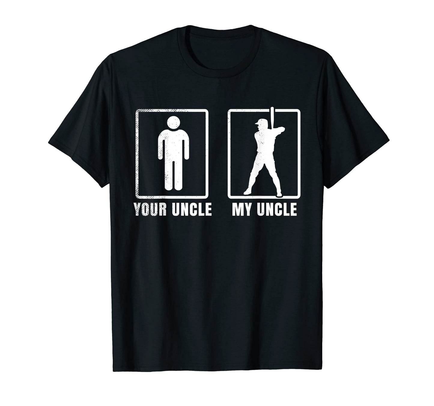 Baseball Player Funny Uncle T-Shirt - Unique Graphic for Adults - T-Shirt, Sweatshirt, Hoodie