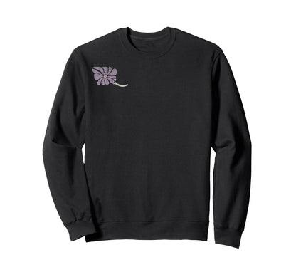 Boho Floral Flower Aesthetic Sweatshirt - Custom Art Print Men Women - T-Shirt, Sweatshirt, Hoodie
