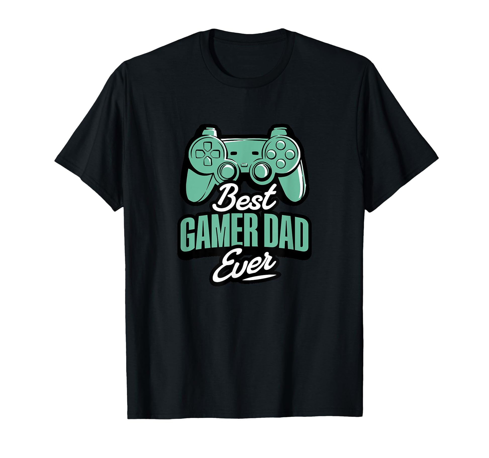 Best Gamer Dad Ever T-Shirt - Minimalist Print Unisex - T-Shirt, Sweatshirt, Hoodie