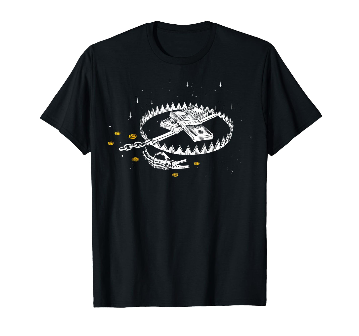 Money Trap Aesthetic Edgy Streetwear T-Shirt - Graphic Print for Adults - T-Shirt, Sweatshirt, Hoodie